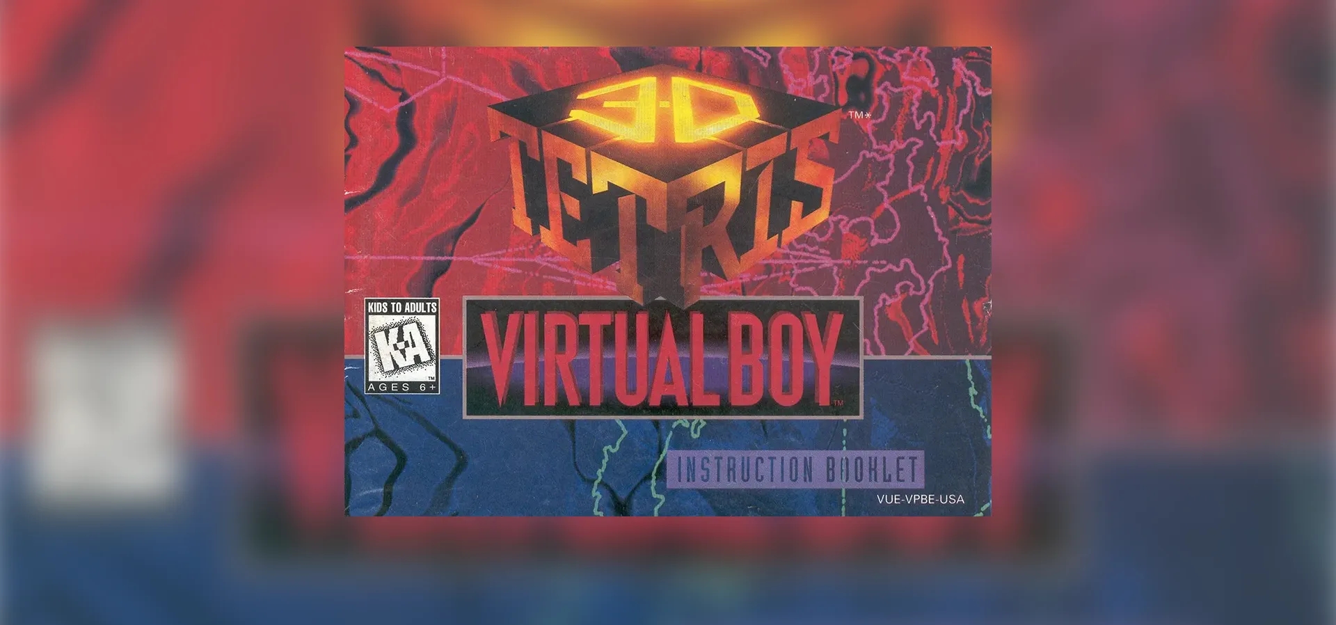 Imagem de fundo do produto 3D Tetris - Virtual Boy