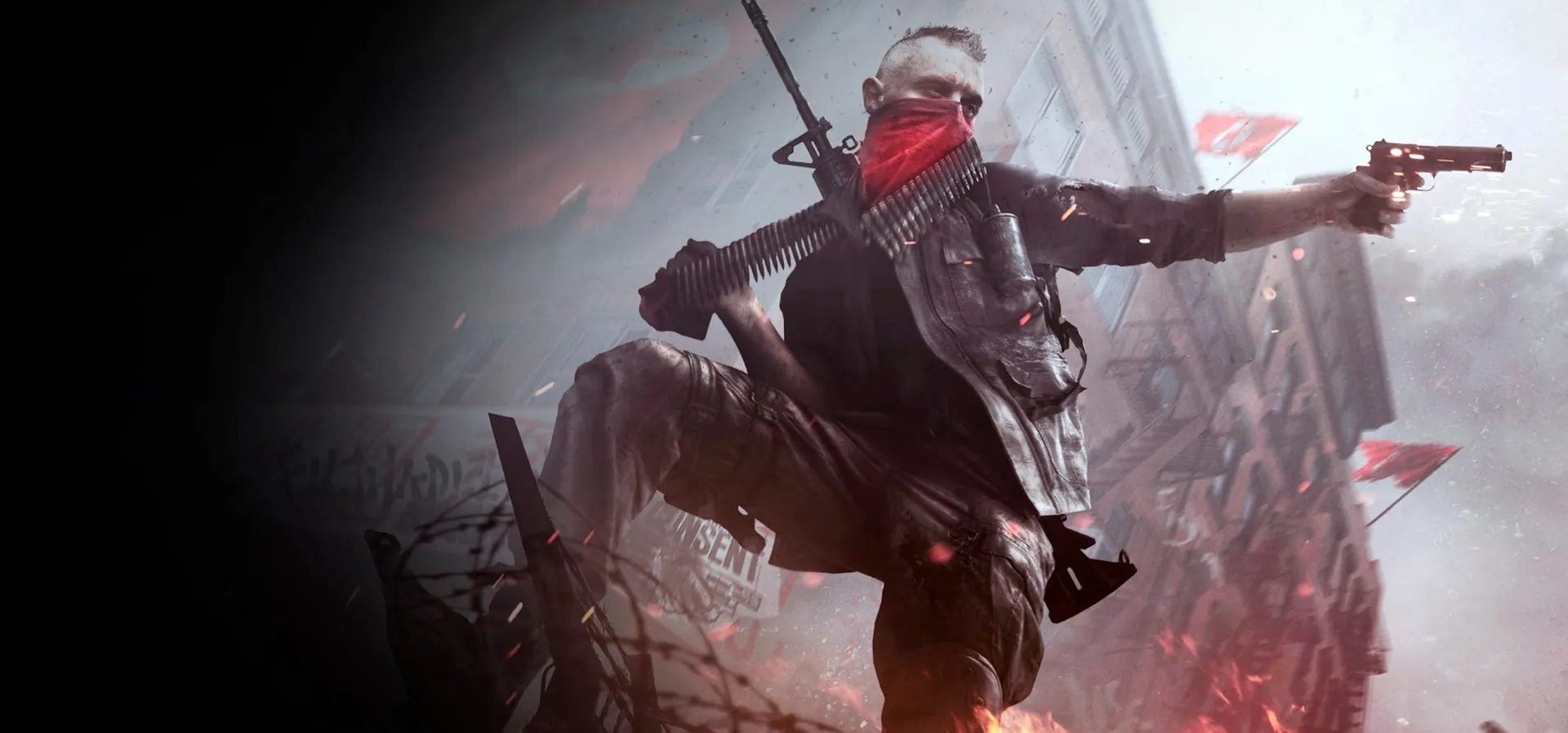 Imagem de fundo do produto Homefront®: The Revolution 'Freedom Fighter' Bundle - PS4