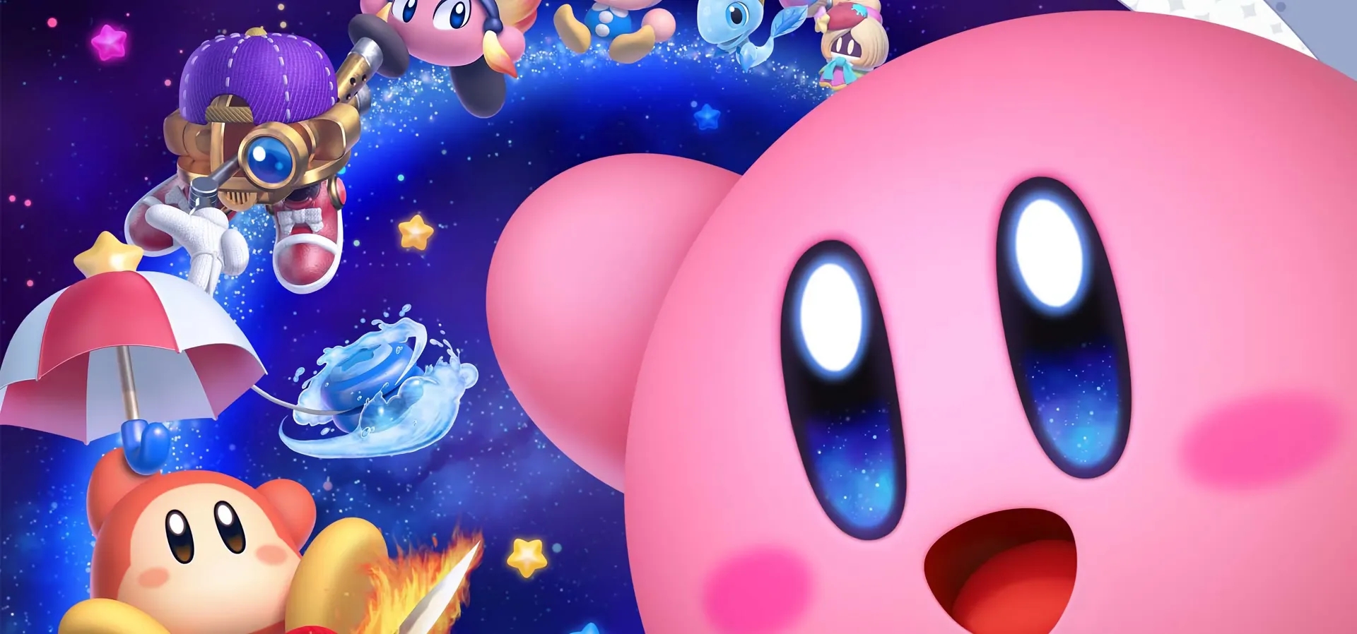 Imagem de fundo do produto Kirby™ Star Allies Switch