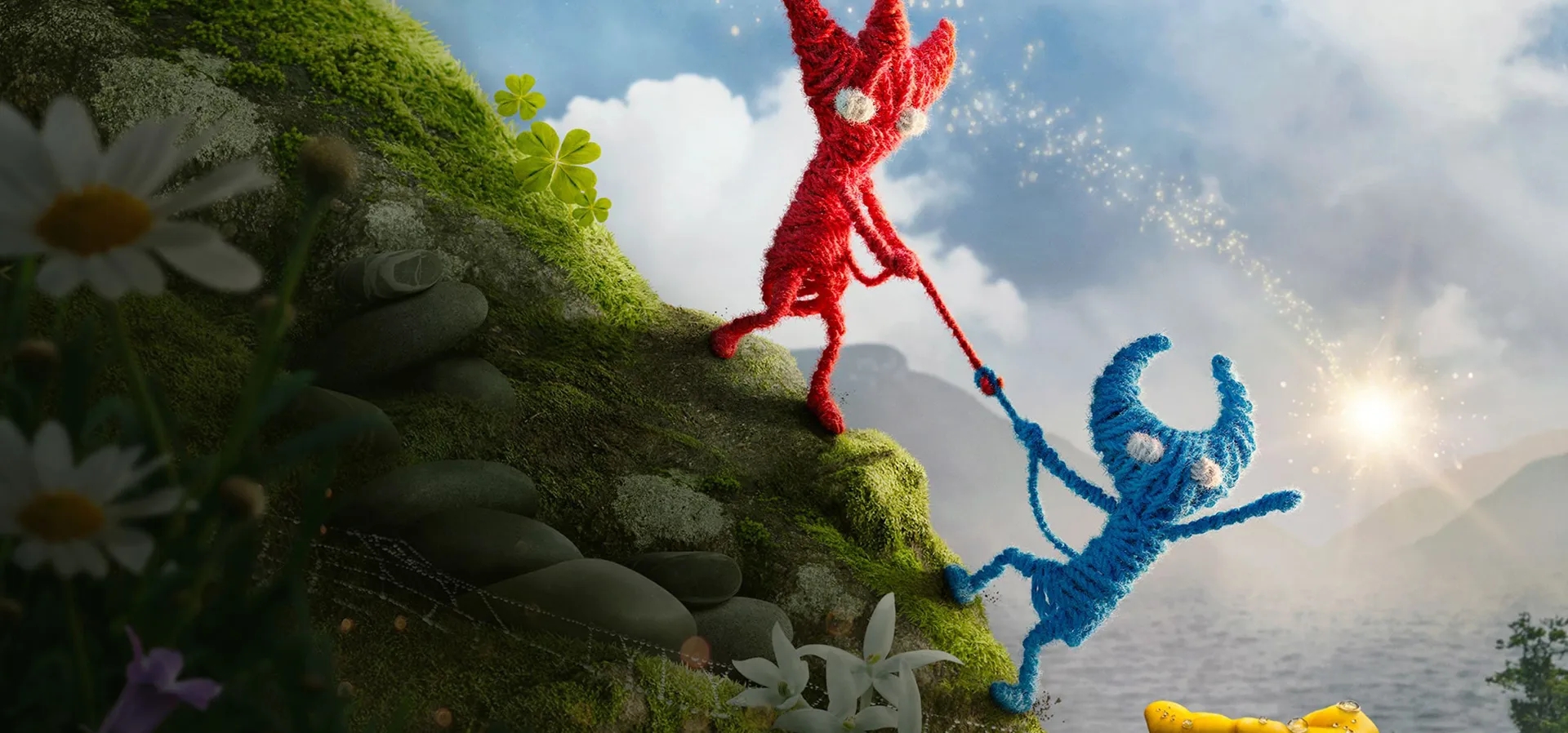 Imagem de fundo do produto Unravel Two - PS4