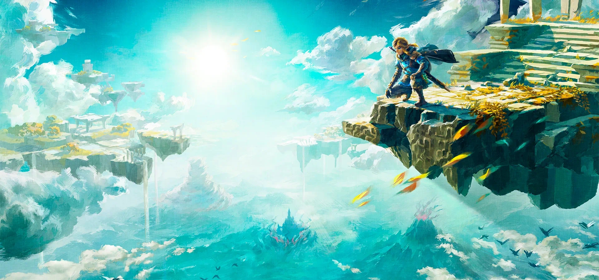 Imagem de fundo do produto The Legend of Zelda™: Tears of the Kingdom – Pacote de Melhoria Switch™ 2 Edition