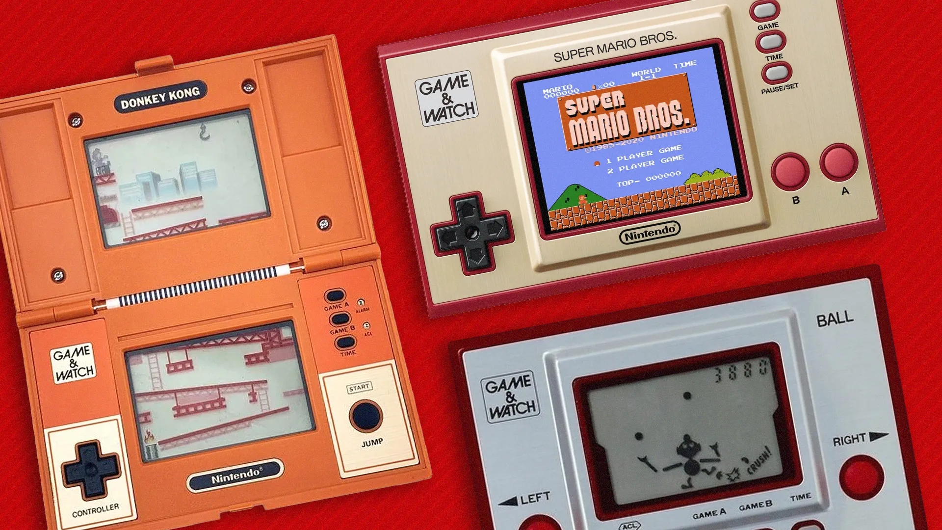 Game & Watch: A primeira série de portáteis da Nintendo