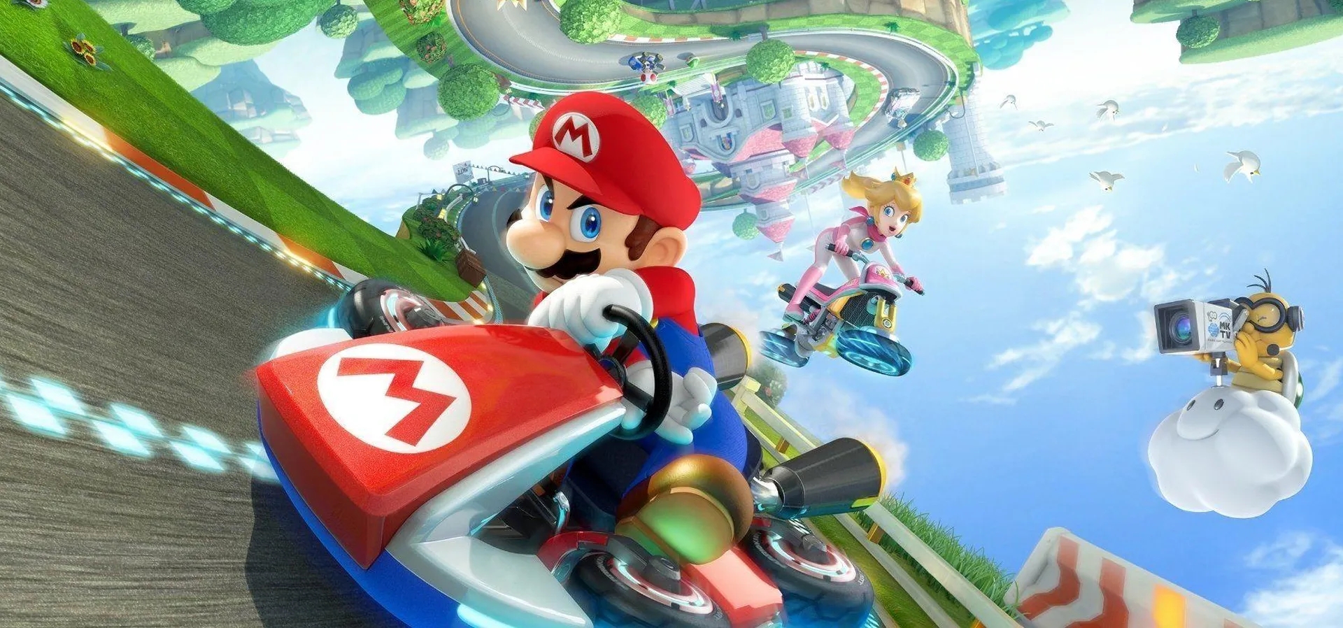 Imagem de fundo do produto Mario Kart 8 - Wii U