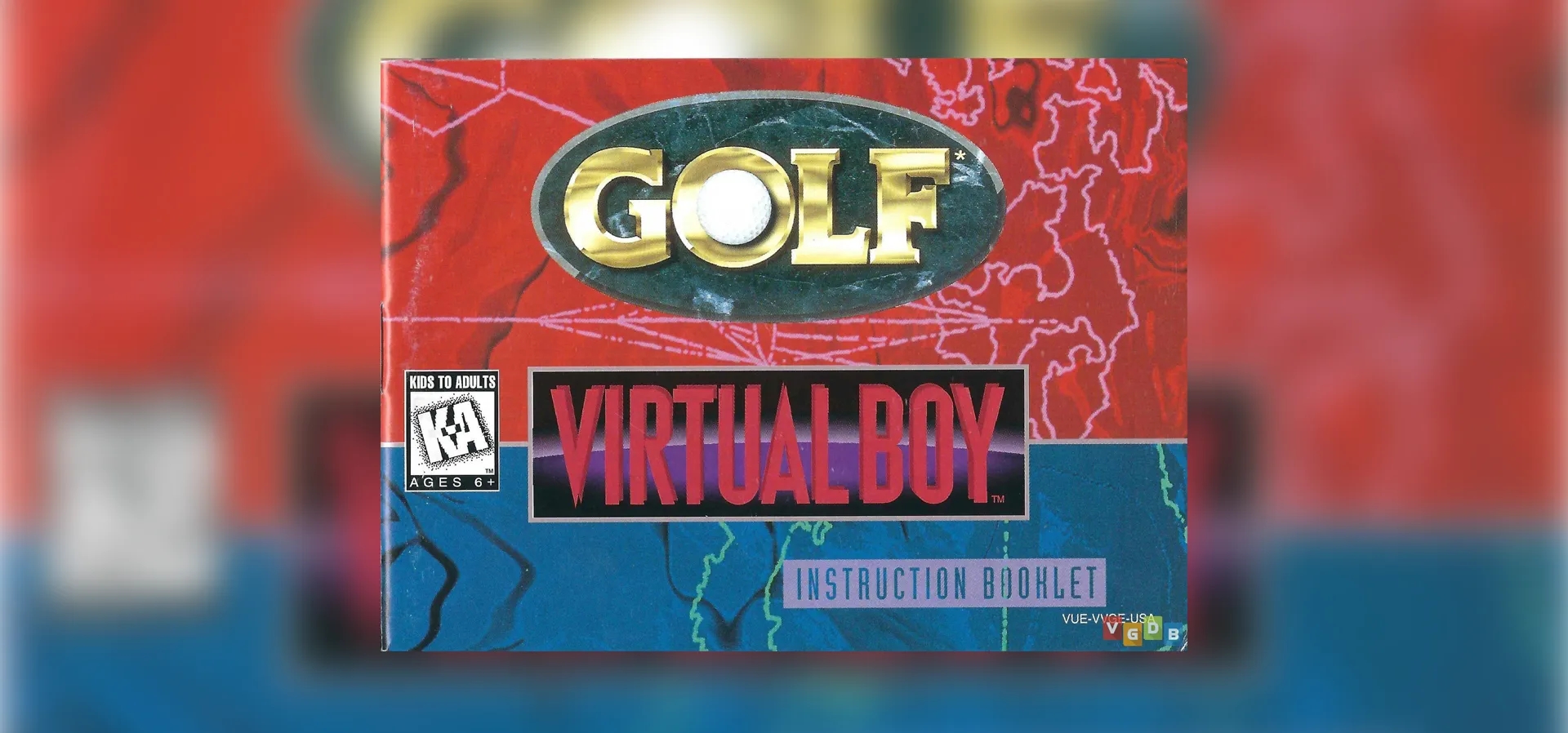 Imagem de fundo do produto Golf - Virtual Boy