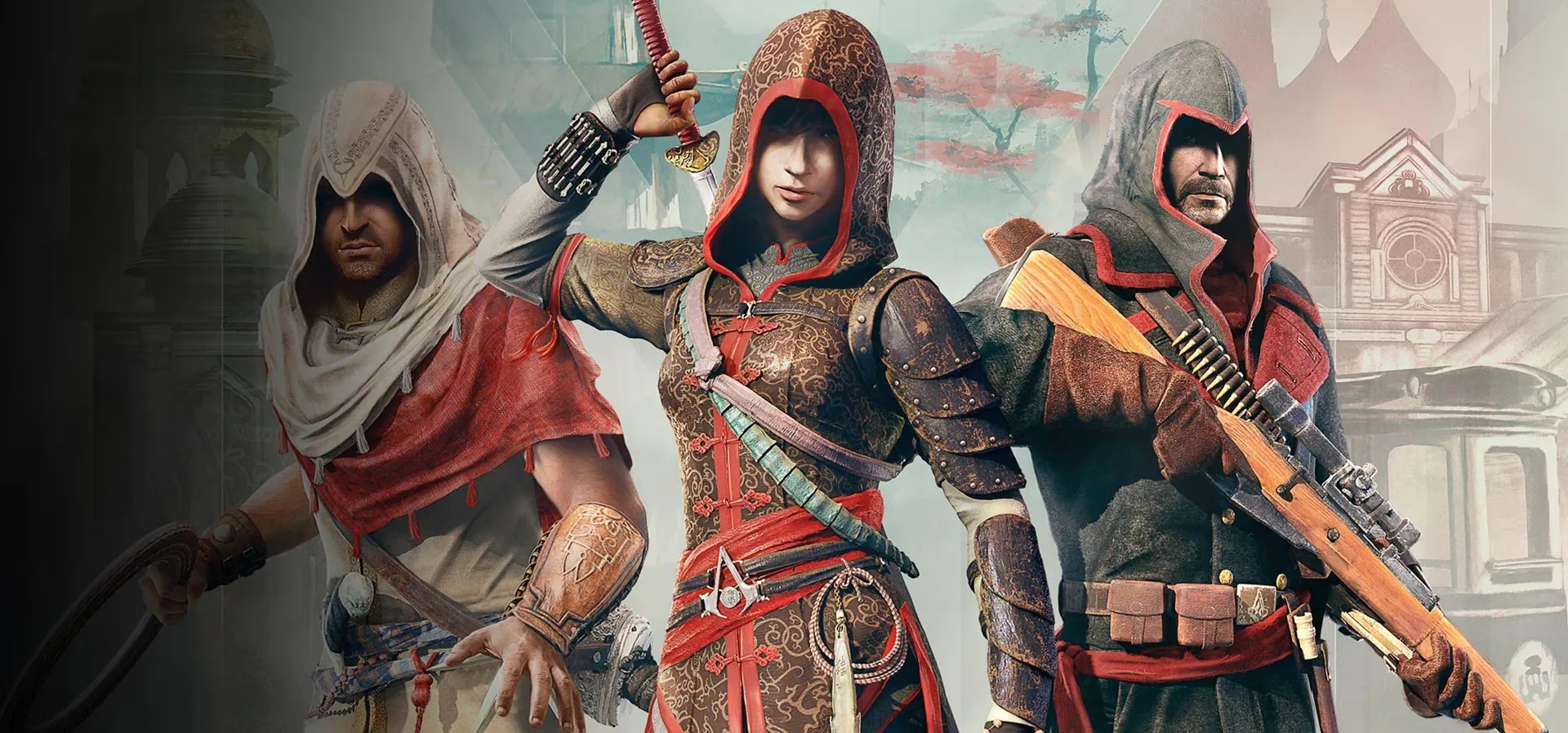 Imagem de fundo do produto Assassin's Creed Chronicles PS4 - Físico