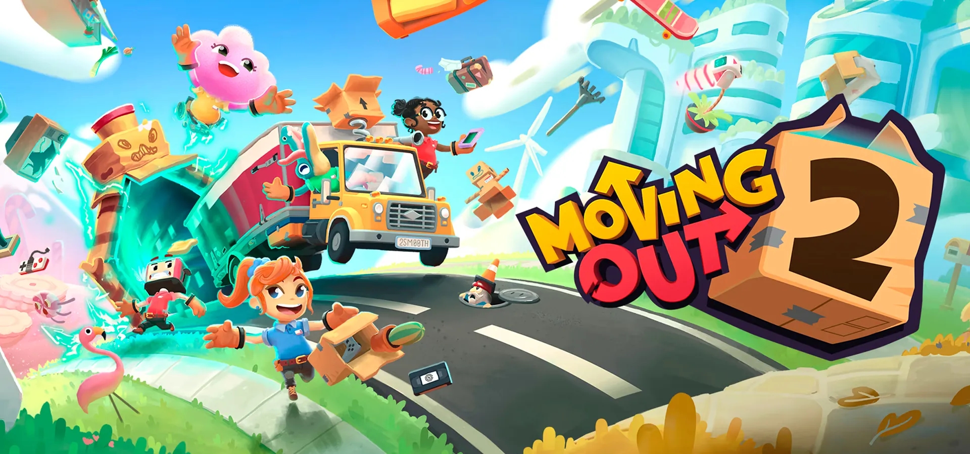 Imagem de fundo do produto Moving Out 2 - Xbox e PC