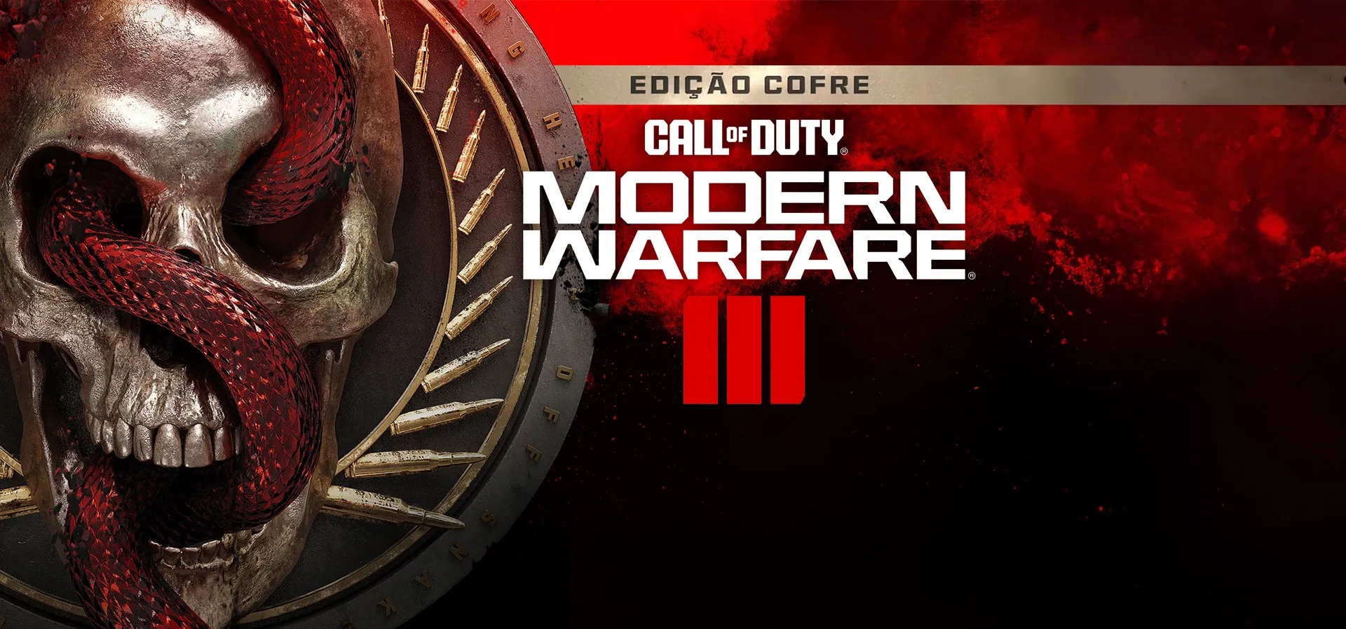 Imagem de fundo do produto Call of Duty®: Modern Warfare® III (2023) Edição Cofre - Xbox One e Series X|S