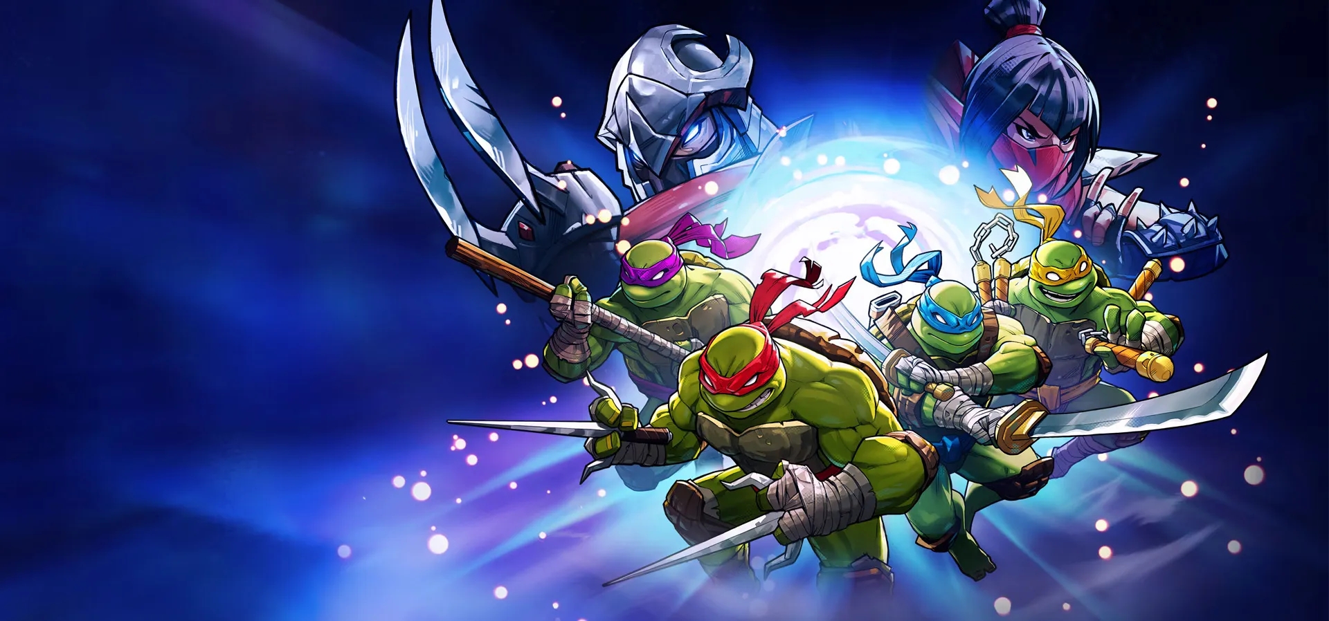 Imagem de fundo do produto Tartarugas Ninja: O Destino de Splinter  - Xbox One e Series X|S