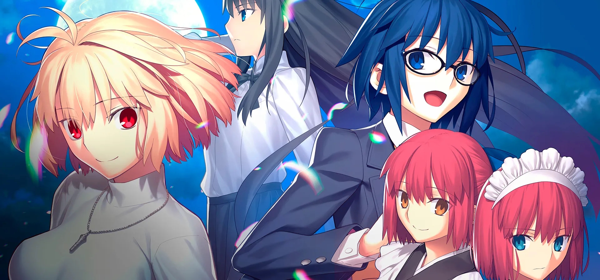 Imagem de fundo do produto TSUKIHIME -A piece of blue glass moon- - PS4