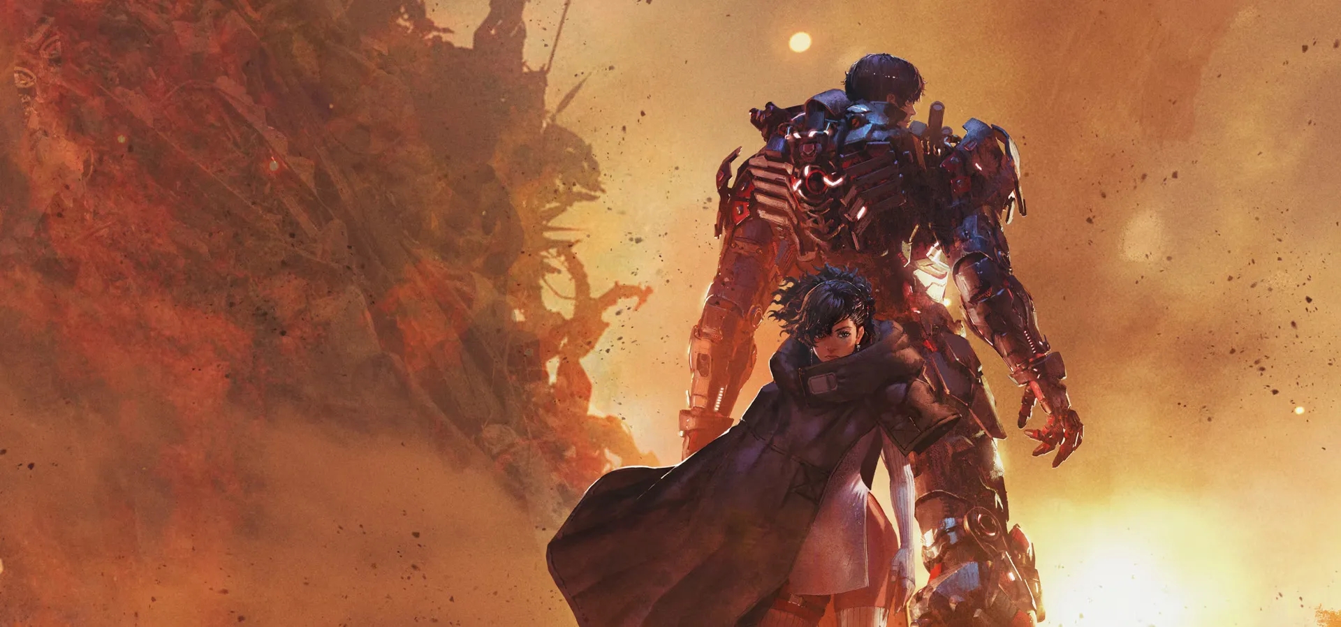 Imagem de fundo do produto Daemon X Machina: Titanic Scion - Edição Digital Super Deluxe - PS5