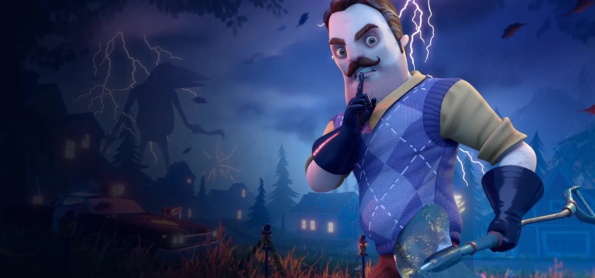 Imagem de fundo do produto Hello Neighbor 2 - PS4 & PS5