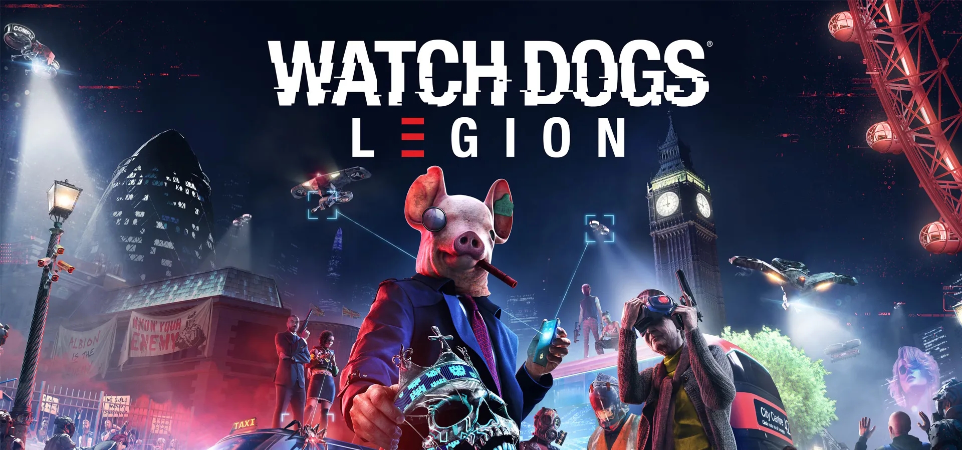 Imagem de fundo do produto Watch Dogs®: Legion - PS4 & PS5