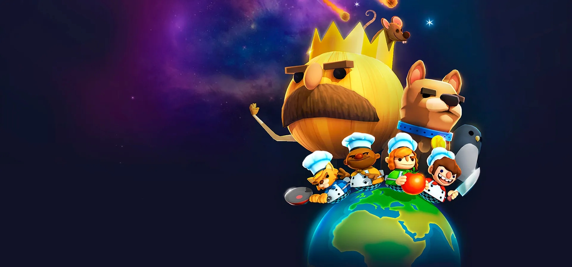 Imagem de fundo do produto Overcooked - PS4