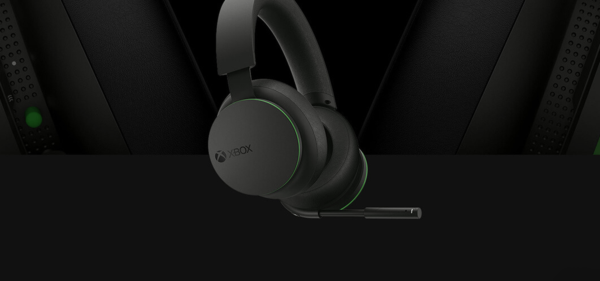 Imagem de fundo do produto Headset Gamer Microsoft Drive 40mm Preto Sem Fio - Xbox One/Series