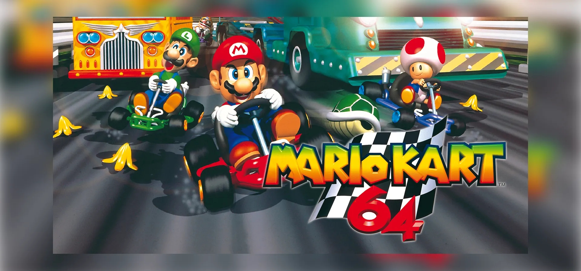 Imagem de fundo do produto Mario Kart 64 - N64