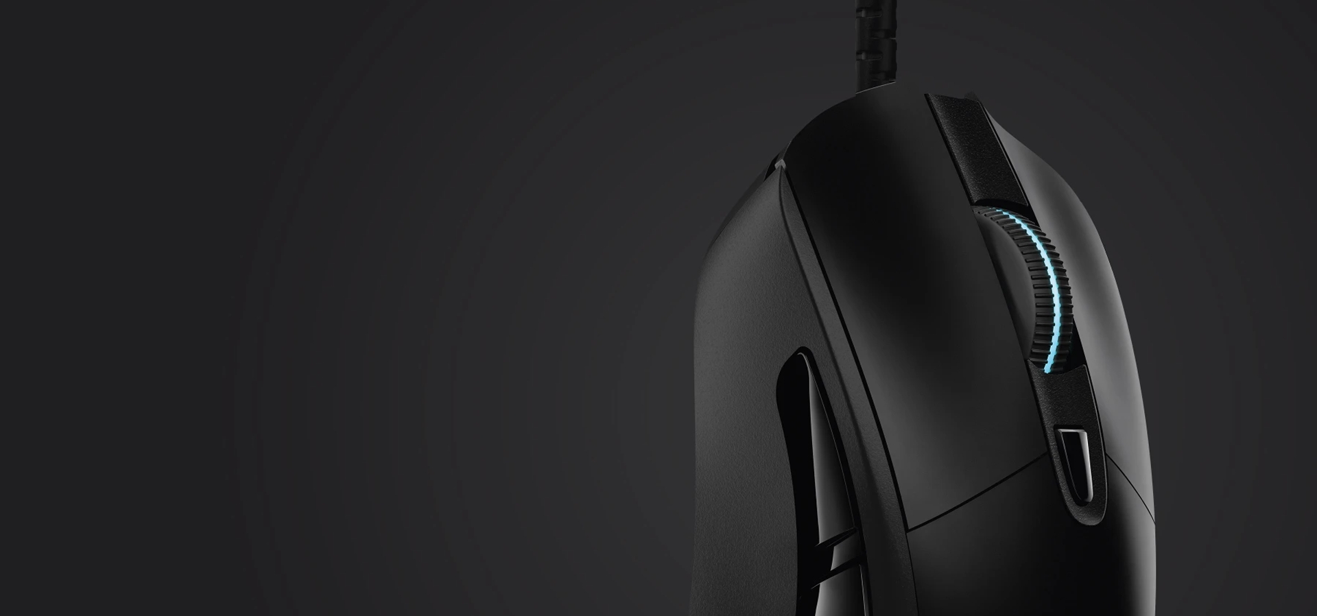 Imagem de fundo do produto Mouse Gamer com fio Logitech G403 Hero