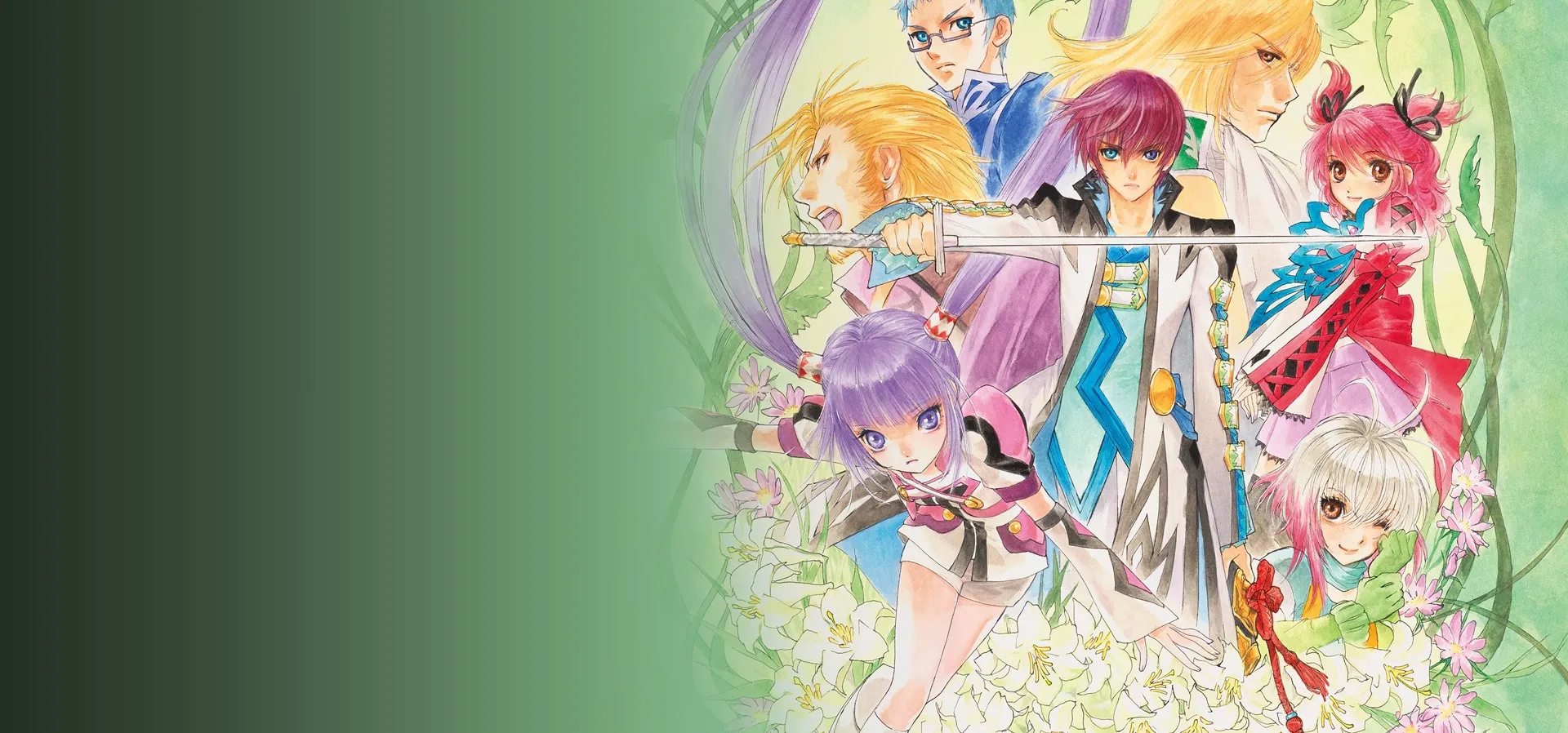 Imagem de fundo do produto Tales of Graces f Remastered Edição Deluxe - Switch