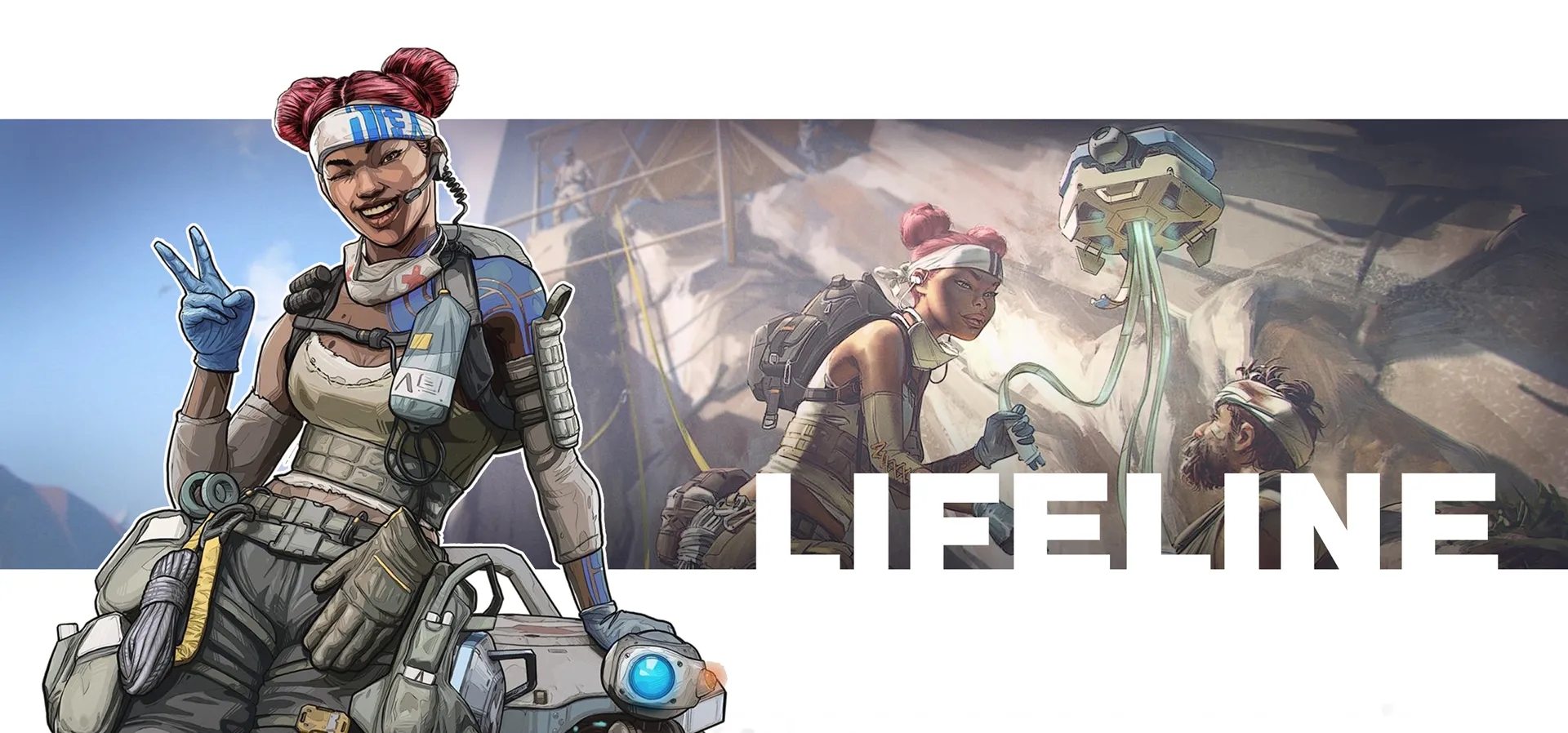 Imagem de fundo do produto Apex Legends Lifeline Edition PS4 - Físico