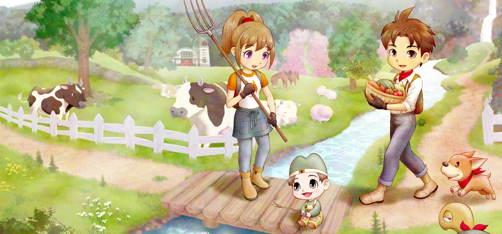 Imagem de fundo do produto Story of Seasons: A Wonderful Life - Switch