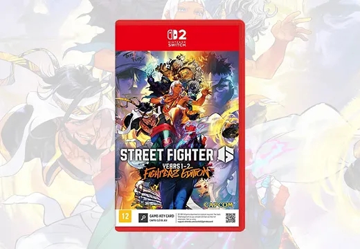Imagem do jogo Street Fighter 6 Years 1-2 Fighters Edition Switch 2 - Físico