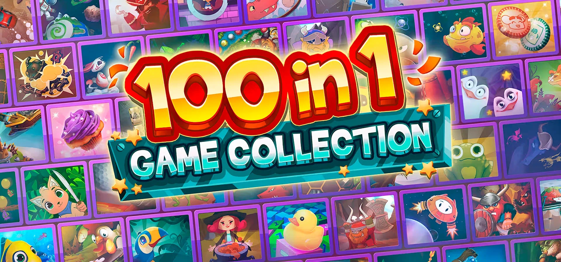 Imagem de fundo do produto 100 in 1 Game Collection - Switch