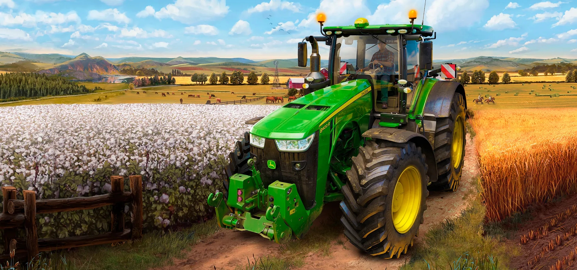 Imagem de fundo do produto Farming Simulator 19 - Platinum Edition - PS4