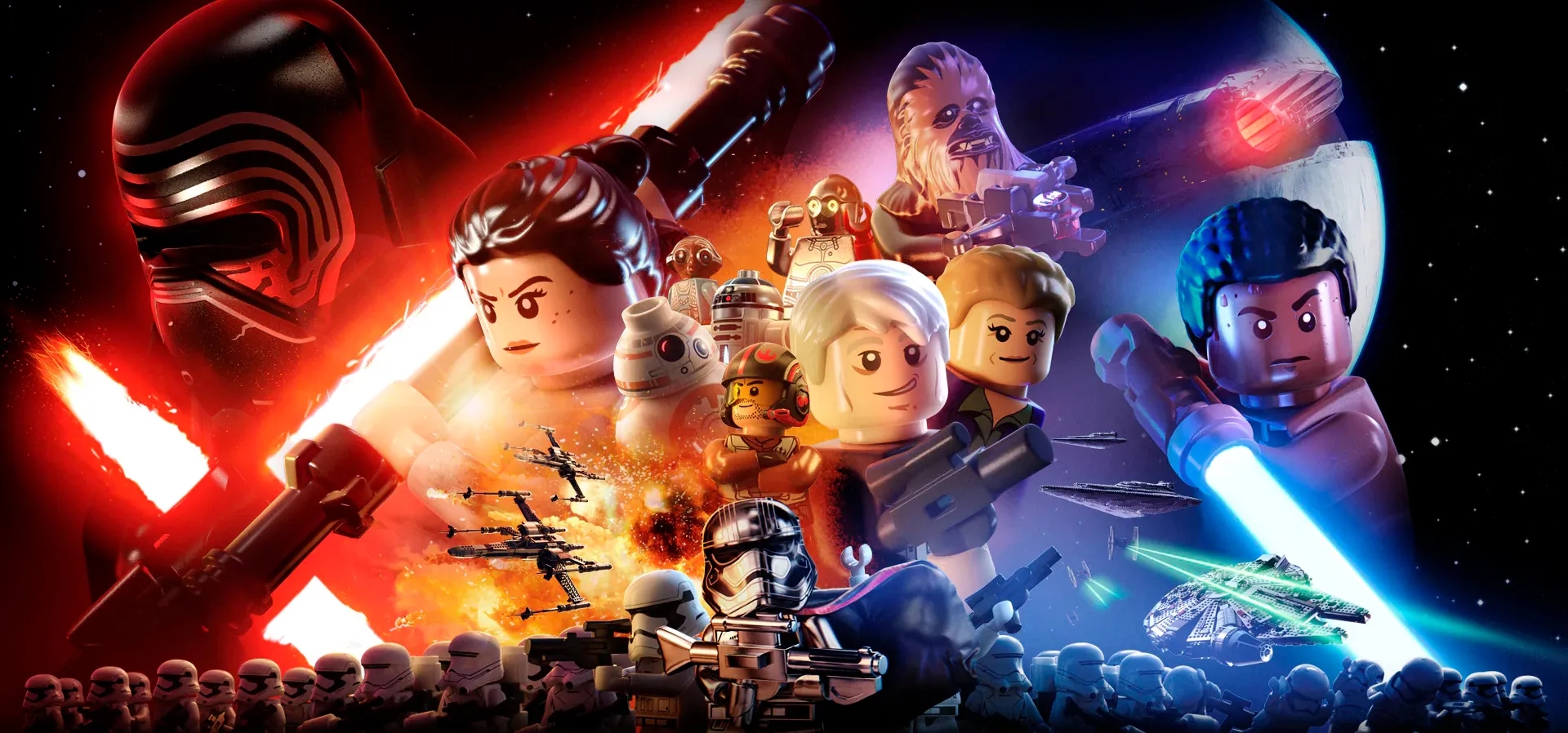 Imagem de fundo do produto LEGO® Star Wars™: The Force Awakens - PS4