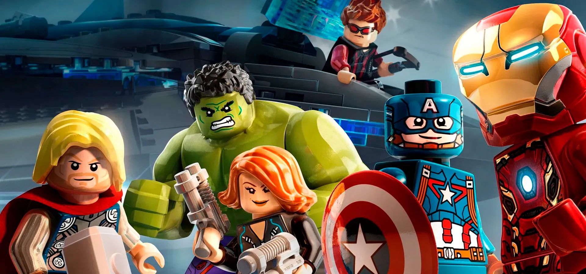 Imagem de fundo do produto Lego Marvel Vingadores PS4 - Físico