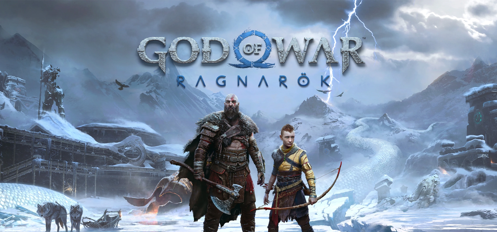 Imagem de fundo do produto God of War Ragnarök - PS4