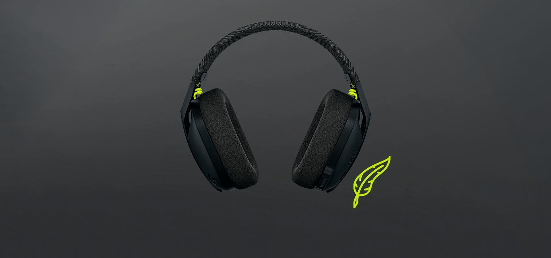 Imagem de fundo do produto Headset Gamer Sem Fio Logitech G435 LIGHTSPEED – Preto