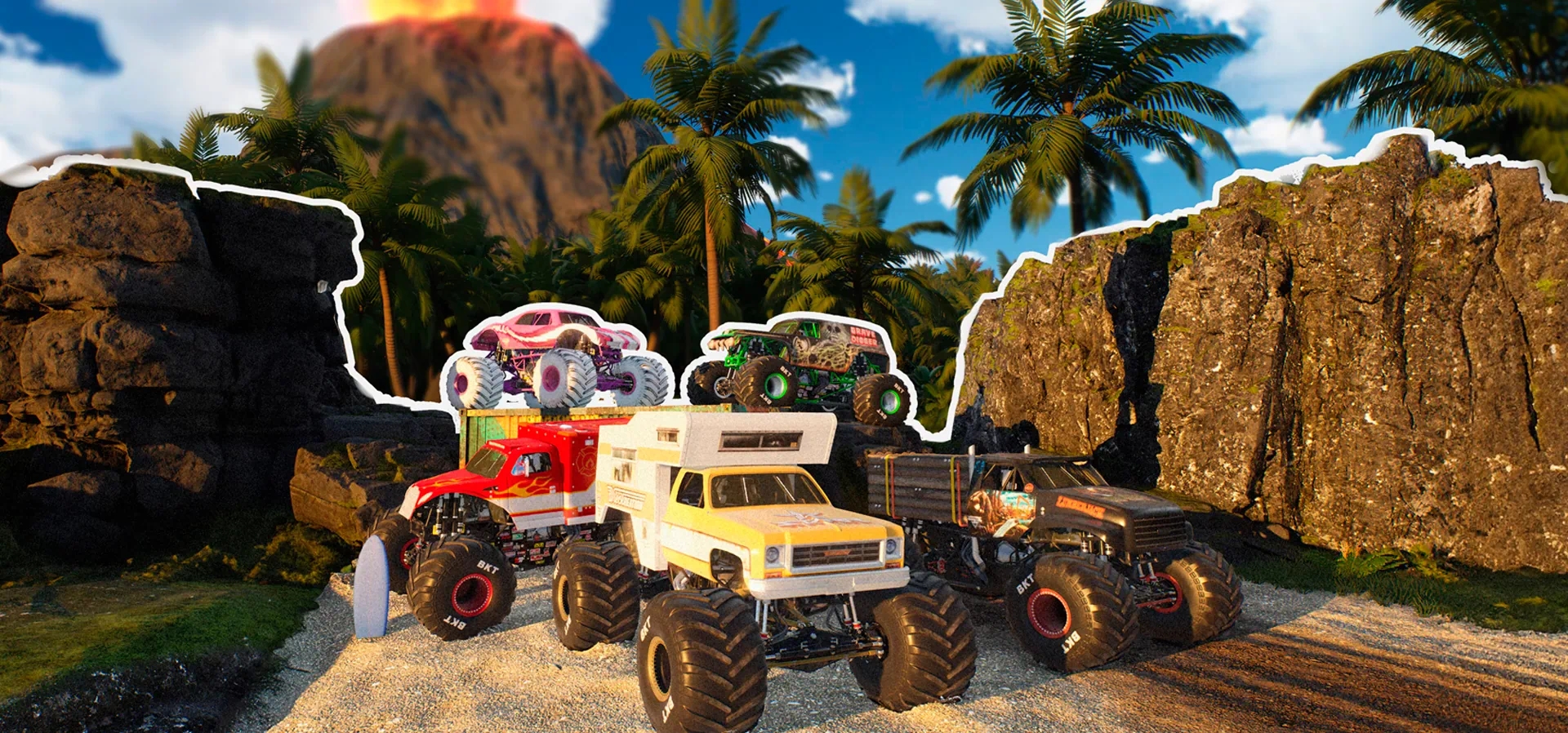 Imagem de fundo do produto Monster Jam™ Showdown - Aloha Expansion DLC - Switch
