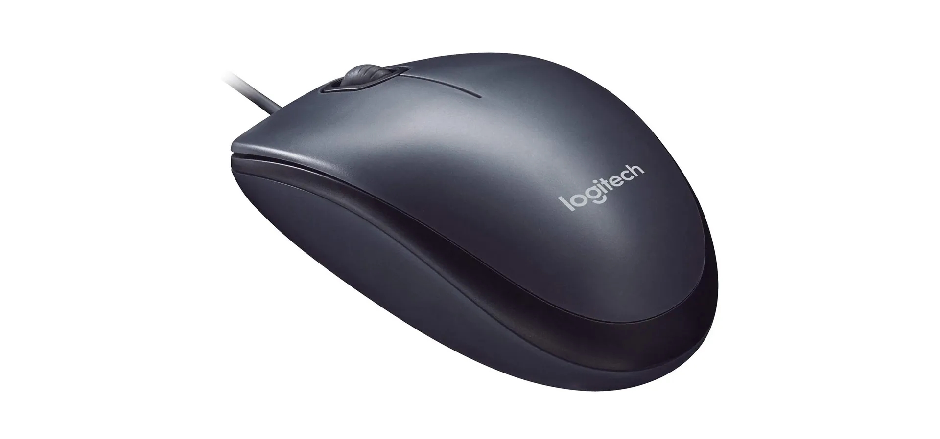 Imagem de fundo do produto Mouse com Fio Logitech M90 Cinza