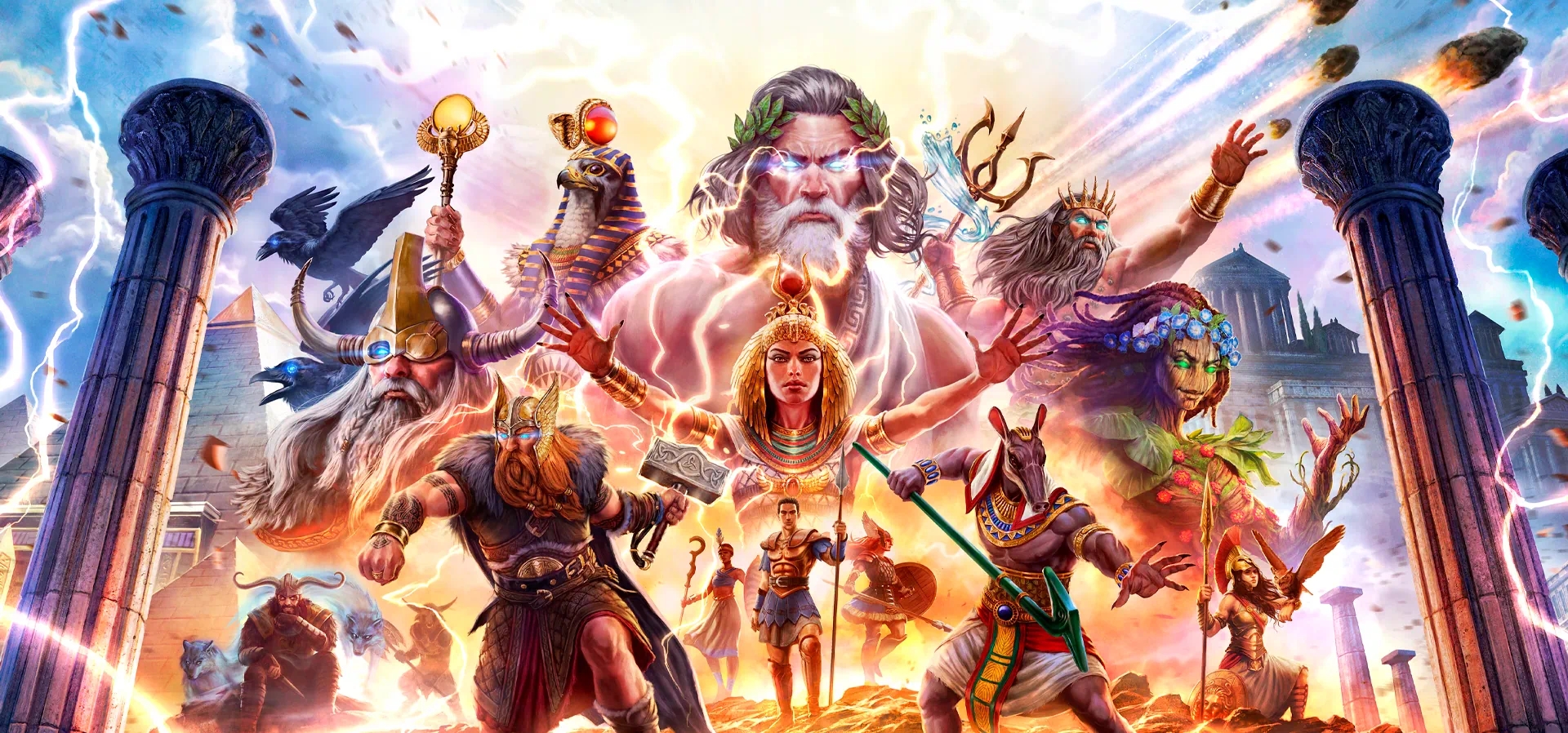 Imagem de fundo do produto Age of Mythology: Retold Standard Edition - PS5