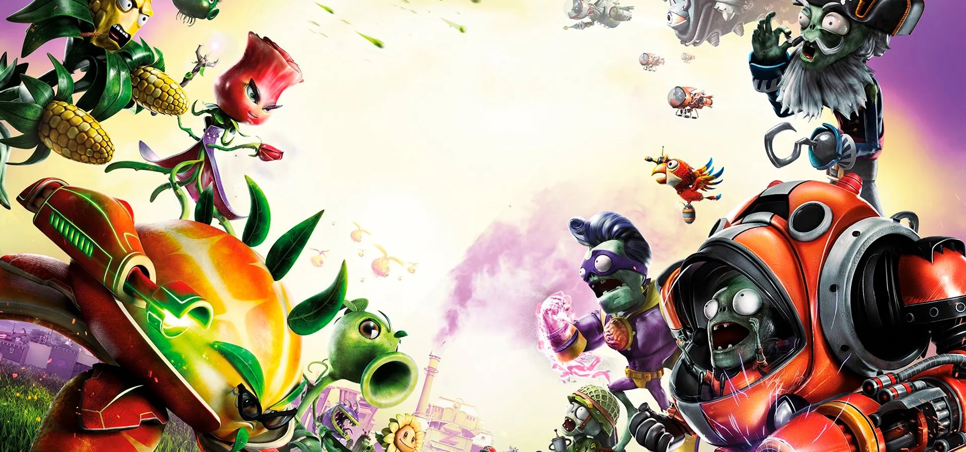 Imagem de fundo do produto Plants VS Zombies: GW2 PS4 - Físico