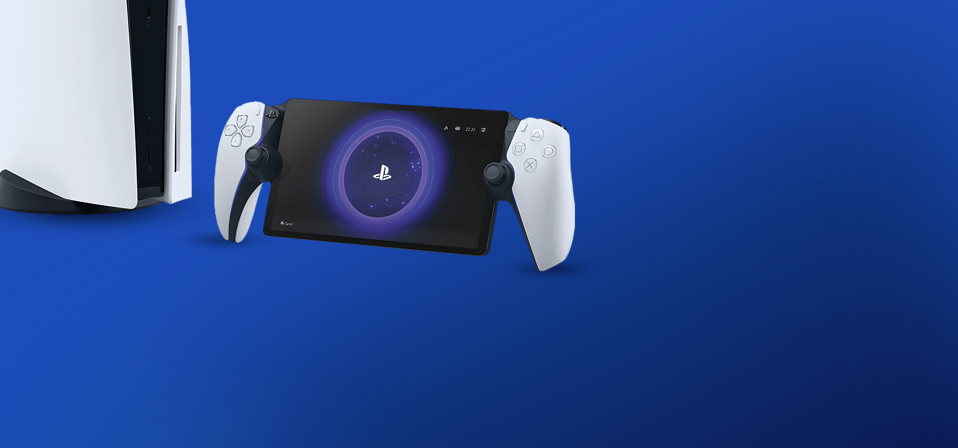 Imagem de fundo do produto PlayStation Portal - Reprodutor Remoto para Console PS5 - Branco