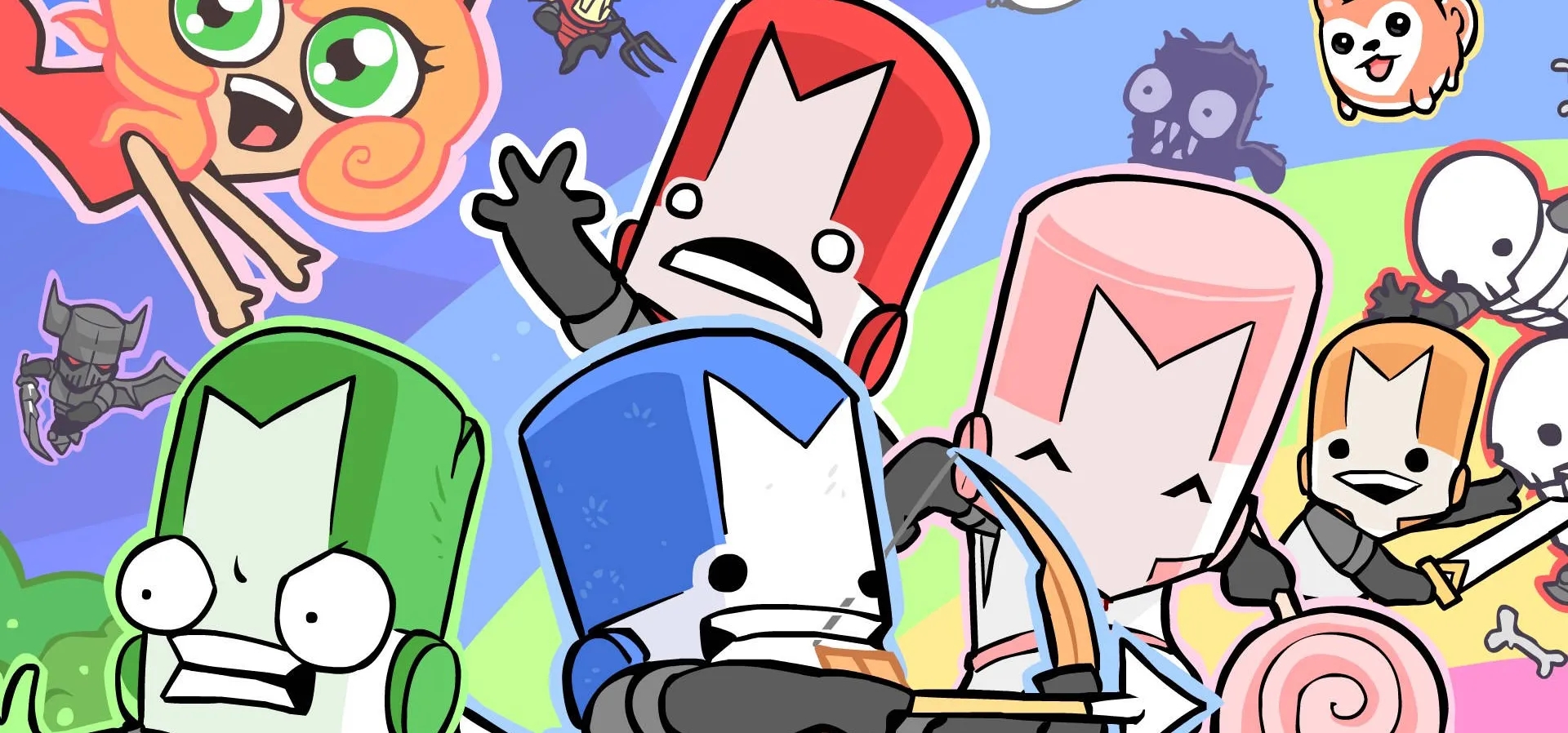 Imagem de fundo do produto Castle Crashers Remastered - Switch