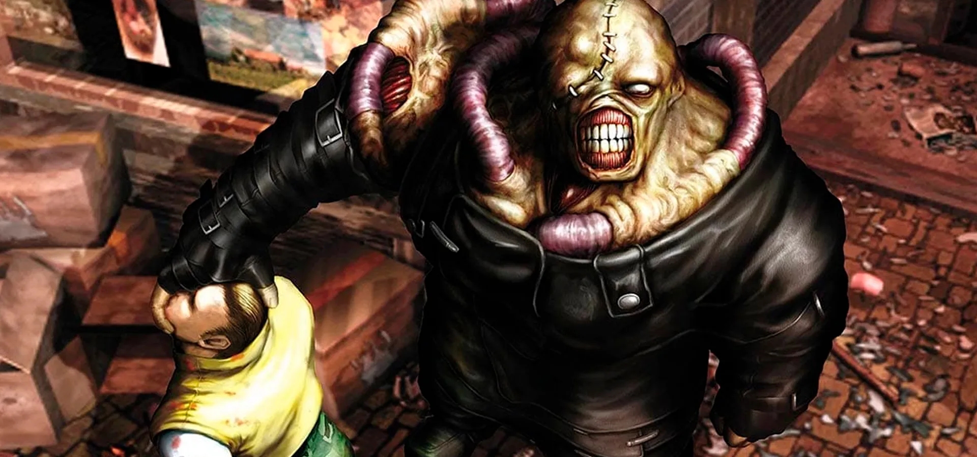 Imagem de fundo do produto Resident Evil 3: Nemesis - PS1