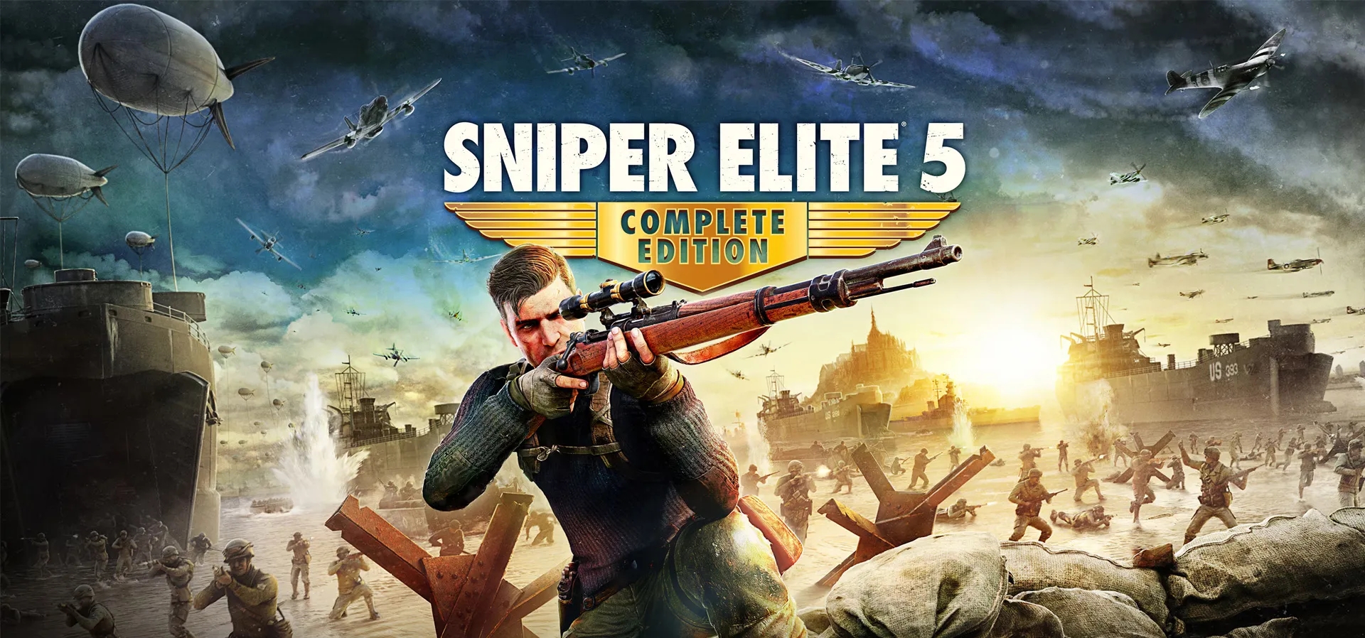 Imagem de fundo do produto Sniper Elite 5 Complete Edition - PS4 & PS5