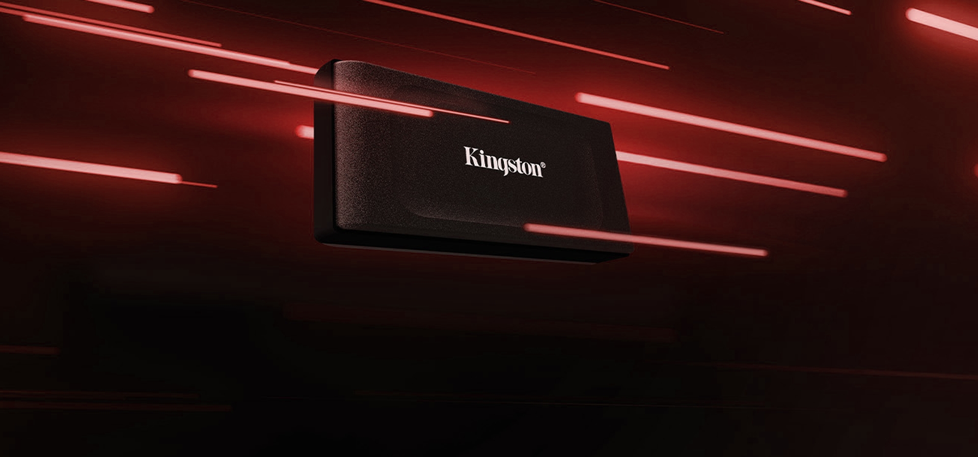 Imagem de fundo do produto SSD Externo Kingston XS1000 2TB - Preto