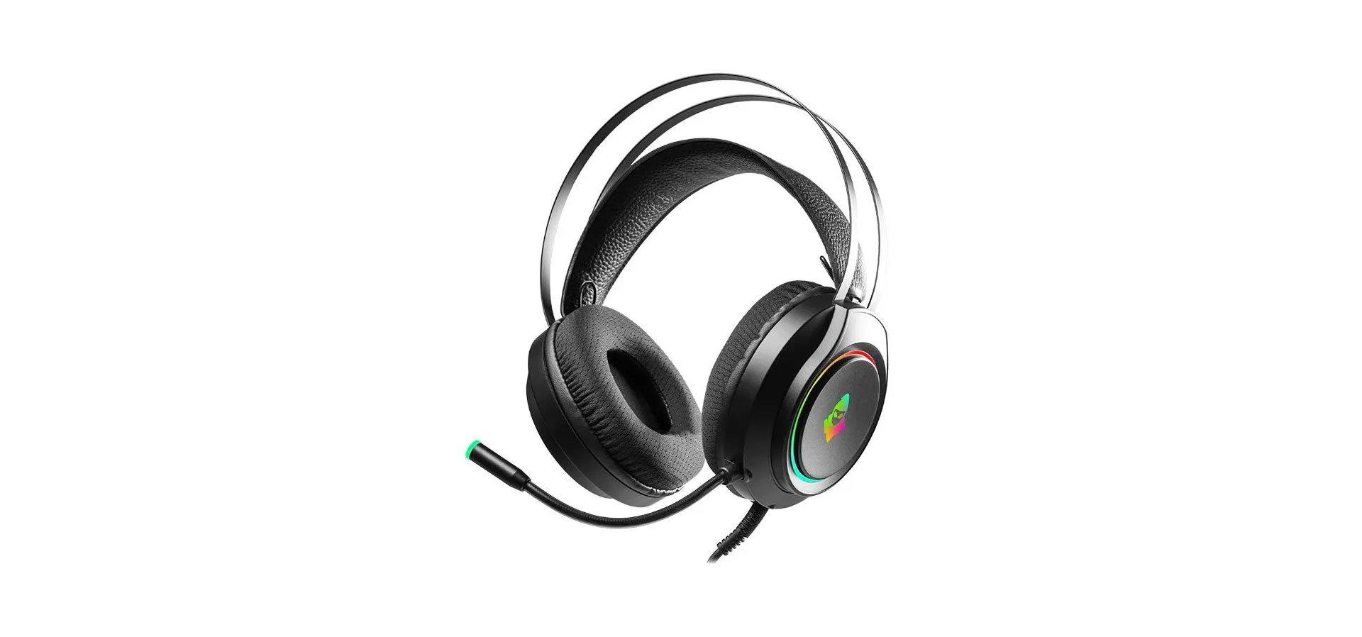 Imagem de fundo do produto Headset Gamer Mancer Crater, RGB, Drivers 50mm, Preto, MCR-CRT-RGB01