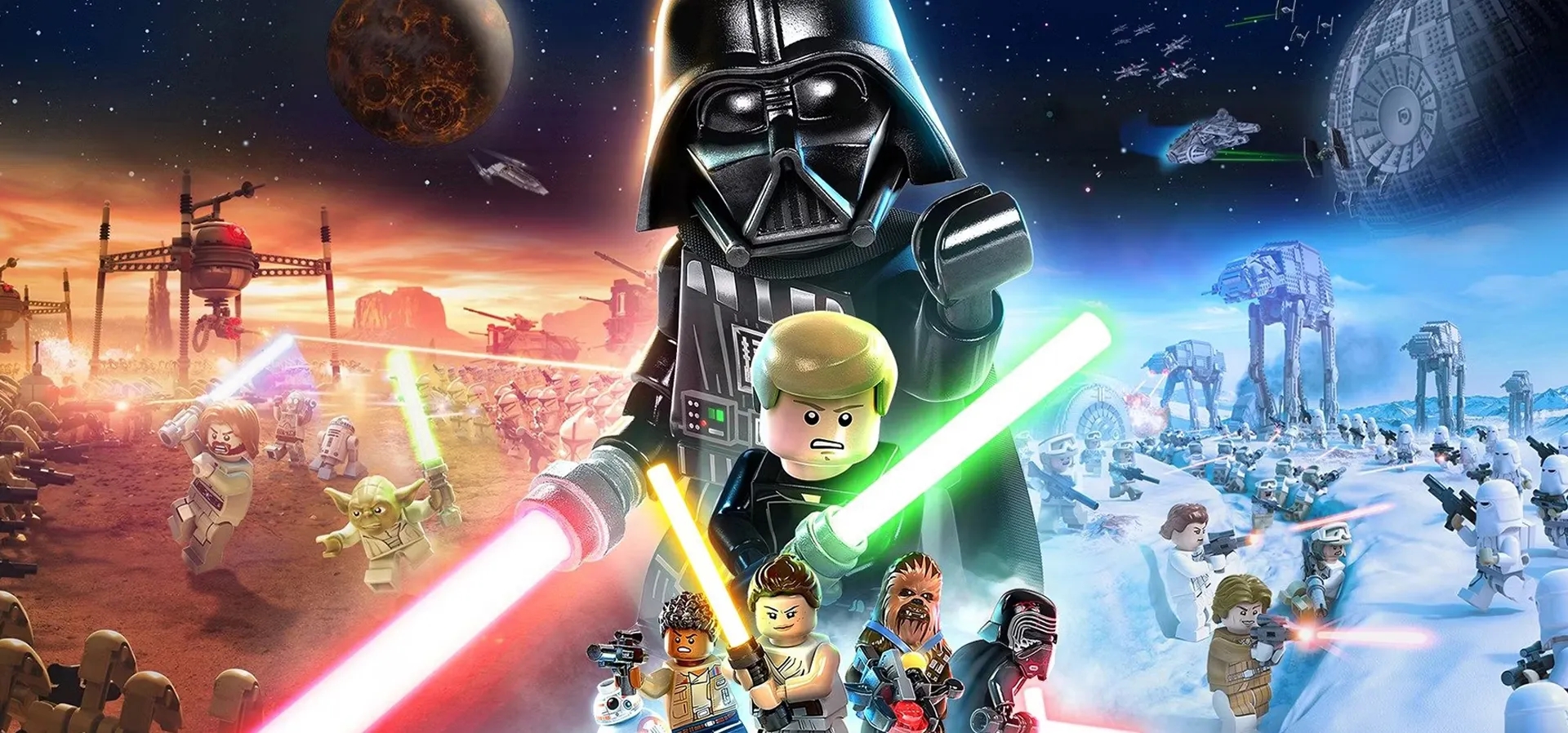 Imagem de fundo do produto LEGO Star Wars: The Skywalker Saga PS5 - Físico
