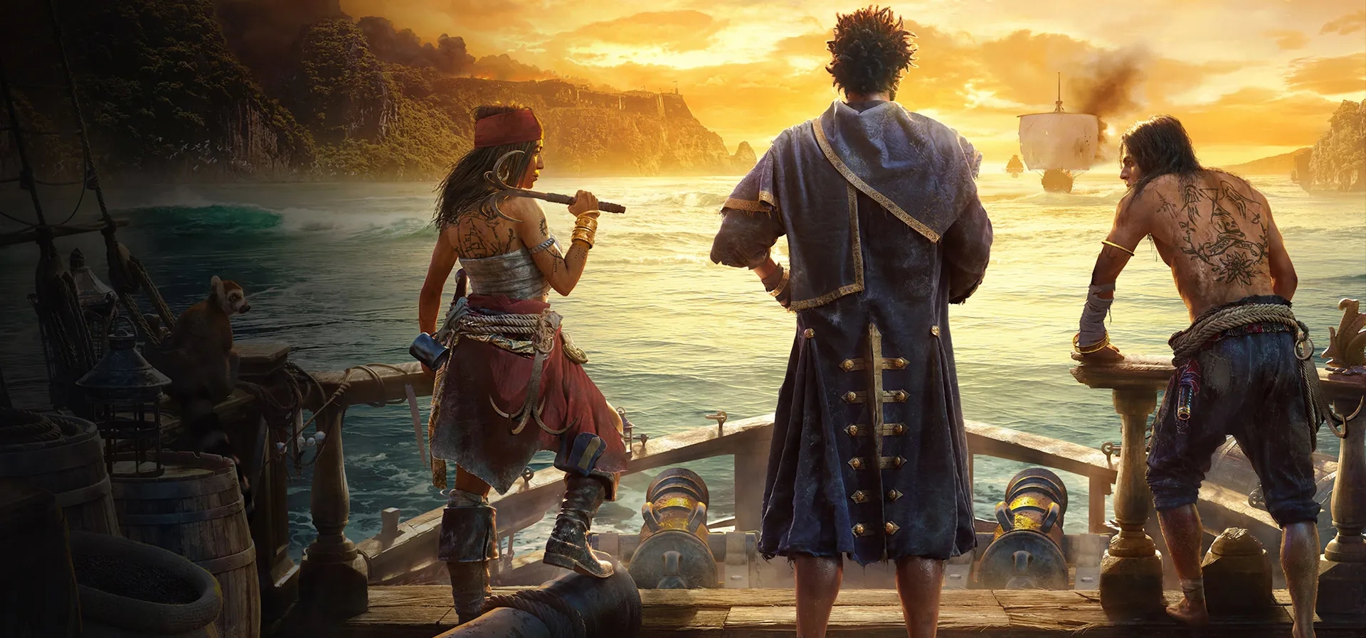 Imagem de fundo do produto SKULL AND BONES™ - PS5