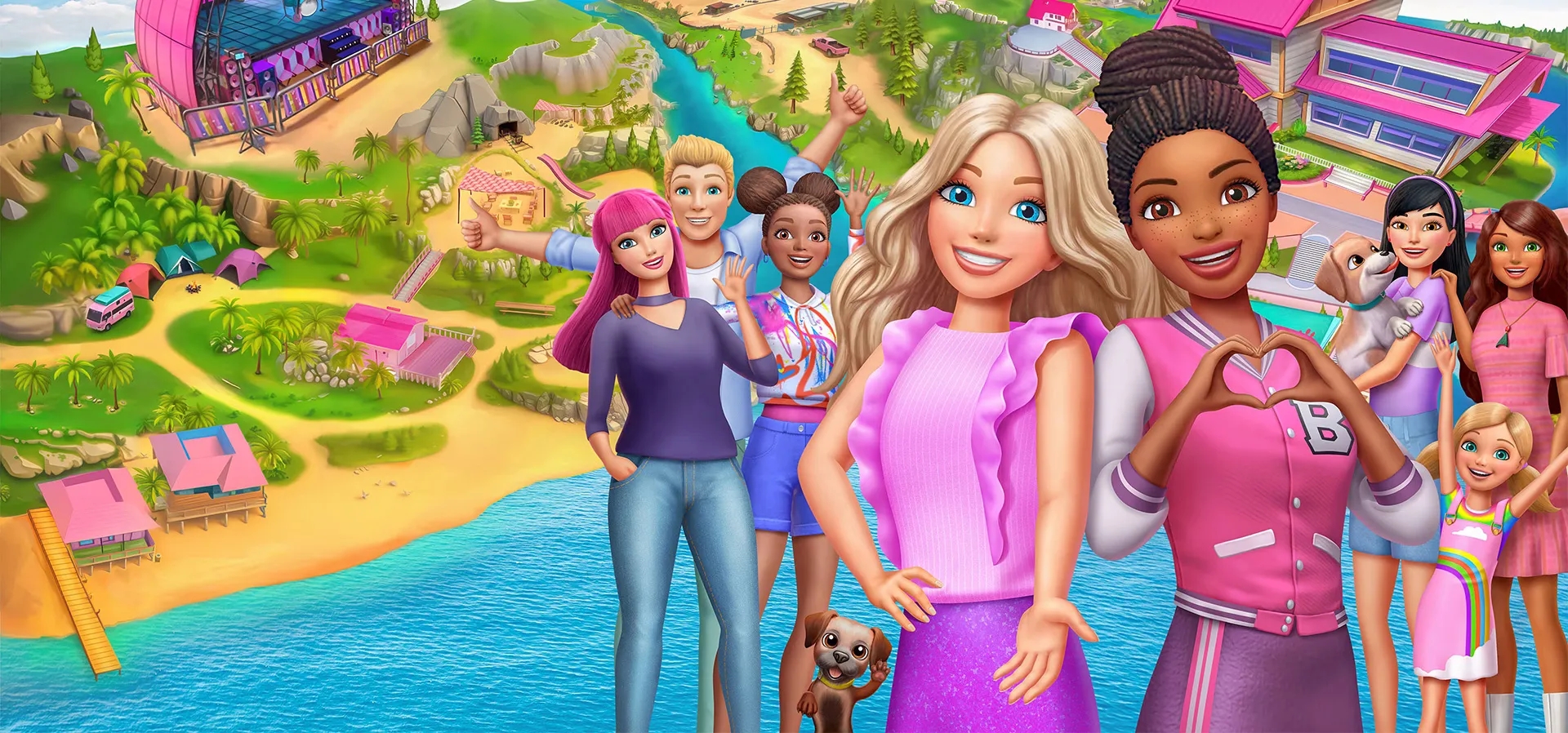 Imagem de fundo do produto Barbie Project Friendship™ - Xbox e PC