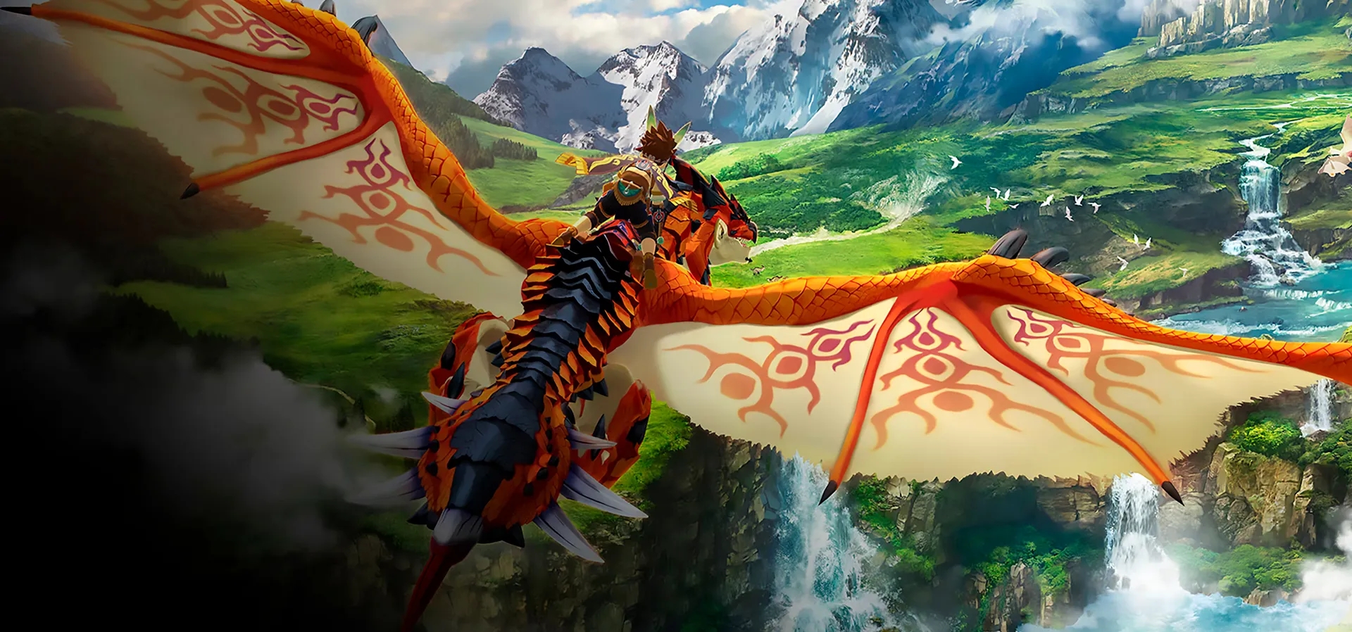 Imagem de fundo do produto Monster Hunter Stories 2: Wings of Ruin Deluxe Edition - PS4