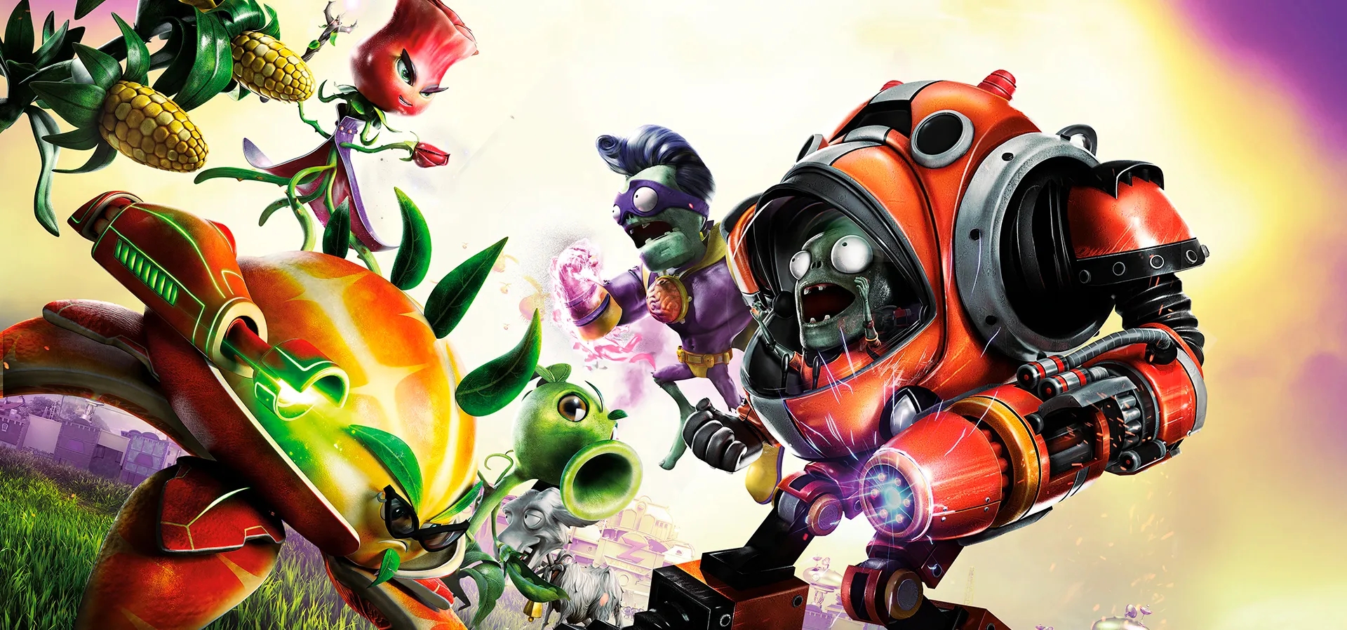 Imagem de fundo do produto Plants vs. Zombies™ Garden Warfare 2: Edição Padrão - PS4