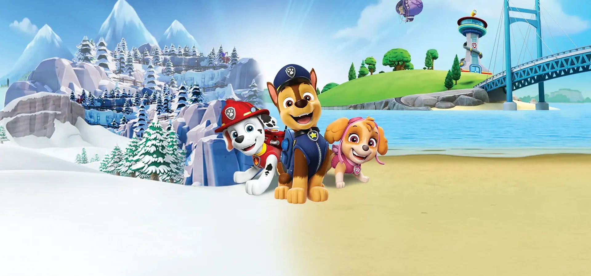 Imagem de fundo do produto Mundo da PAW Patrol Patrulha Canina - Xbox e PC