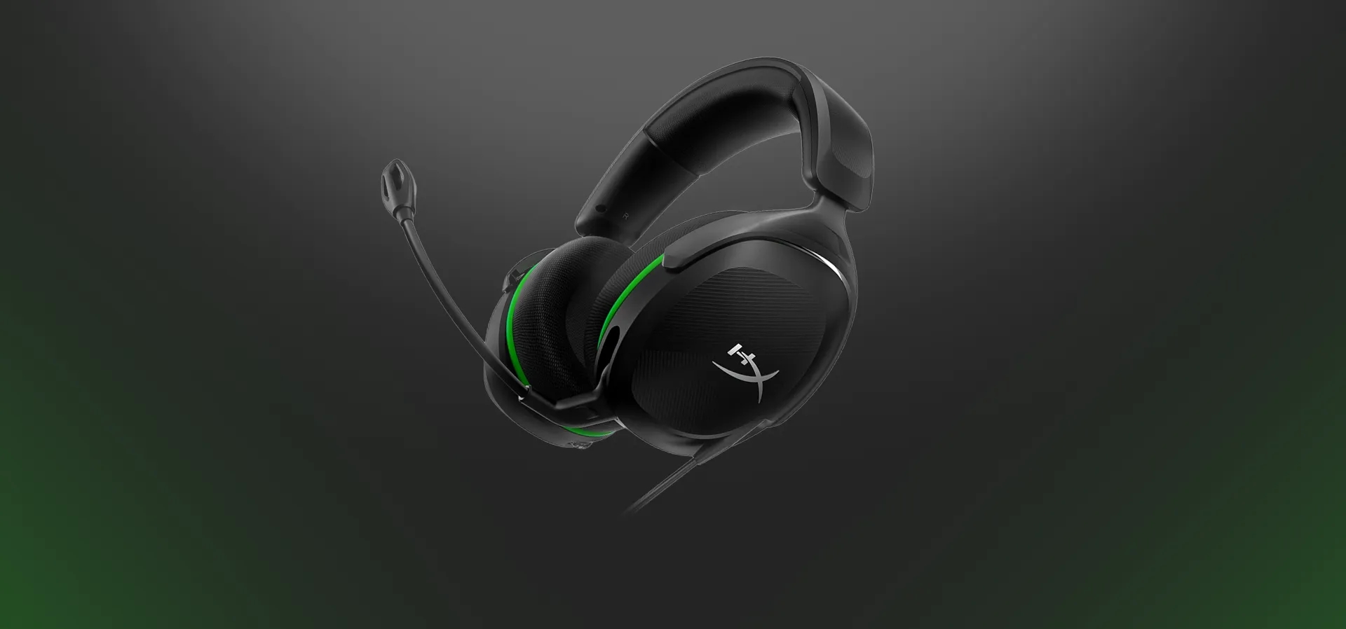 Imagem de fundo do produto Headset Gamer - HyperX CloudX Stinger 2 Core Xbox (Preto)
