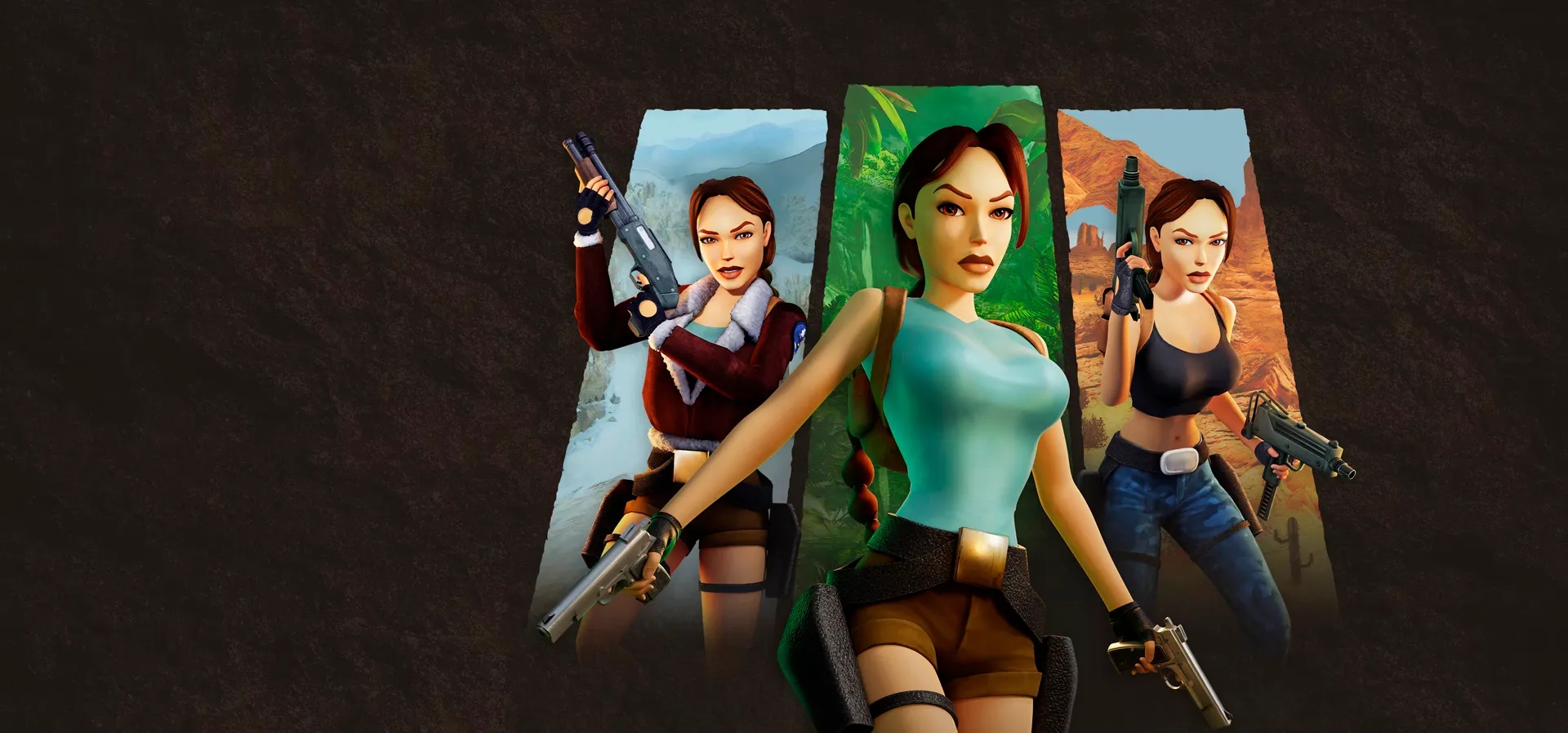 Imagem de fundo do produto Tomb Raider I-III Remastered Starring Lara Croft - Xbox One e Series X|S