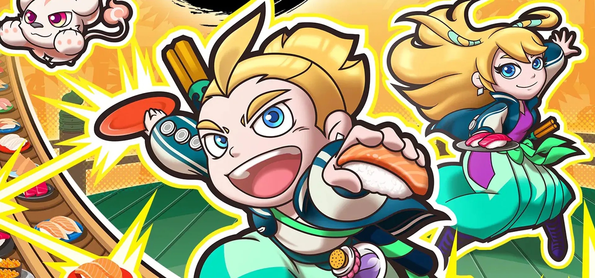 Imagem de fundo do produto Sushi Striker™: The Way of Sushido - Switch