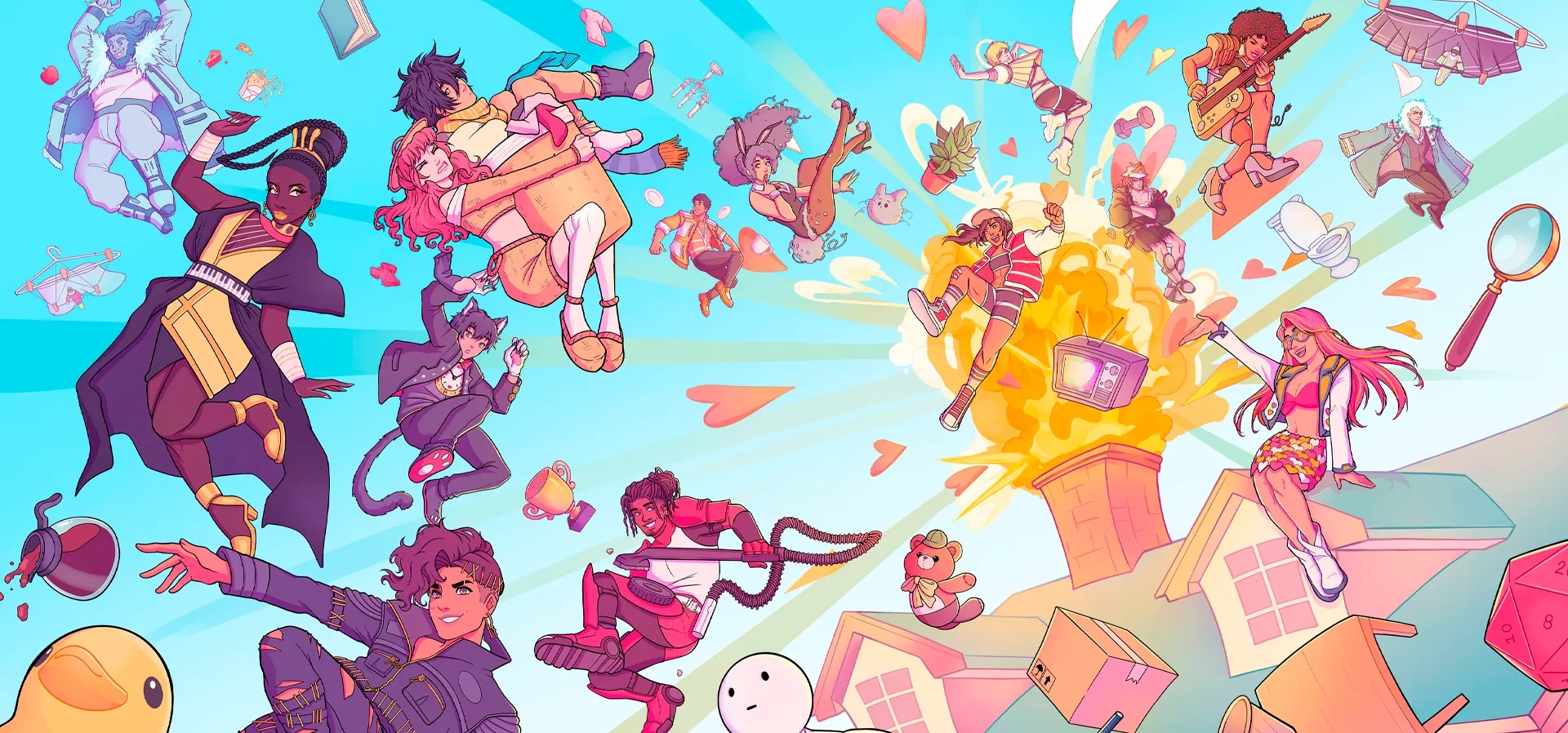 Imagem de fundo do produto Date Everything! - PS5